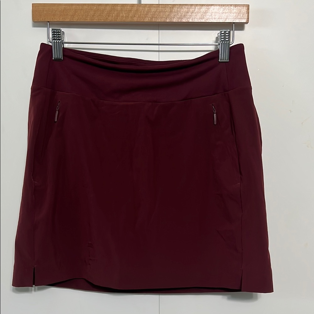 Athleta Maroon Skort